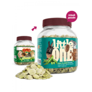 Плющеный горох Little One. Лакомство для всех видов грызунов