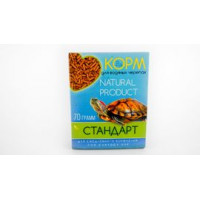 Корм повседневный для водяных черепах "Стандарт" 70 гр