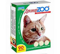 Витамины "ДокторZоо" для кошек (протеин)